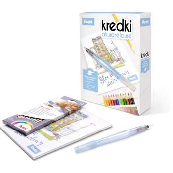 Zestaw CB9 z pędzelkiem wodnym